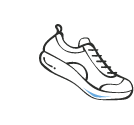 Icon of shoes.