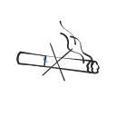 Icon showing a cigarette.